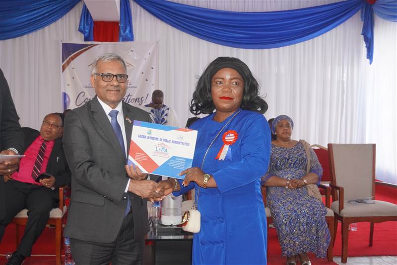 Ambassador as Guest Speaker at  Graduation Ceremony by Liberia Institute of Public Administration (LIPA) – 16 July 2026